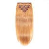 Clip In Hair Extensions #38 Golden Copper 17"