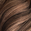 Weft Hair Extensions #2/10 Caramel and Dark Brown 86 Grams SALE 17"