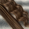 Tape Hair Extensions #2/16 Dark Brown & Natural Blonde Mix 17"