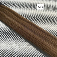 Russian Virgin Hair Extensions Colour Match | 2 Piece Tape Extensions