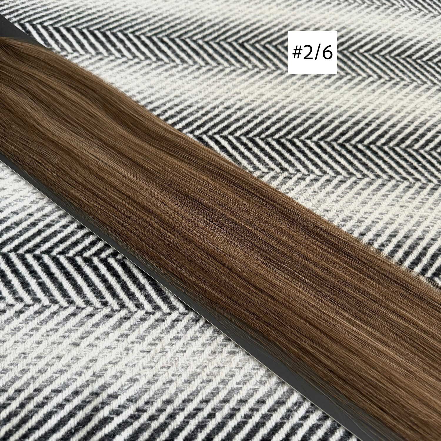 Russian Virgin Hair Extensions Colour Match | 2 Piece Tape Extensions