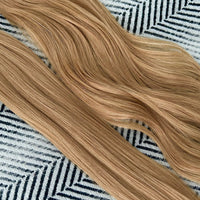 Weft Hair Extensions 25" #27 Bronzed Blonde SALE 70 Grams