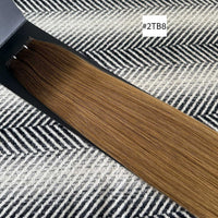 Russian Virgin Hair Extensions Colour Match | 2 Piece Tape Extensions