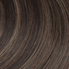 Weft Hair Extensions #2c/8a Chocolate and Ash Brown Mix 17” 60 Grams