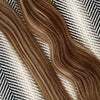 Weft Hair Extensions #4/27 Chestnut & Bronzed Blonde Mix