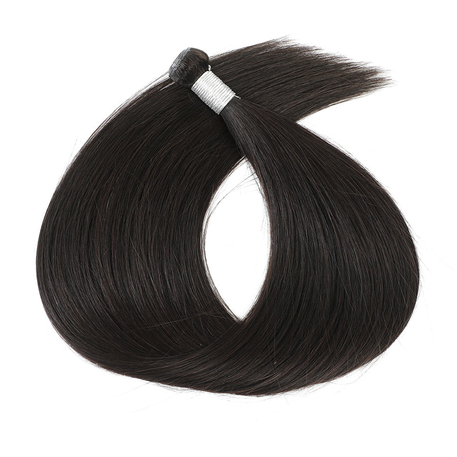 Genius Weft Hair extensions for fine hair, providing high-quality, natural-looking volume and length that lasts.