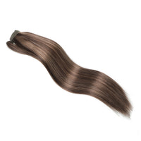 Ponytail Hair Extensions #2c/8a Chocolate and Ash Brown Mix