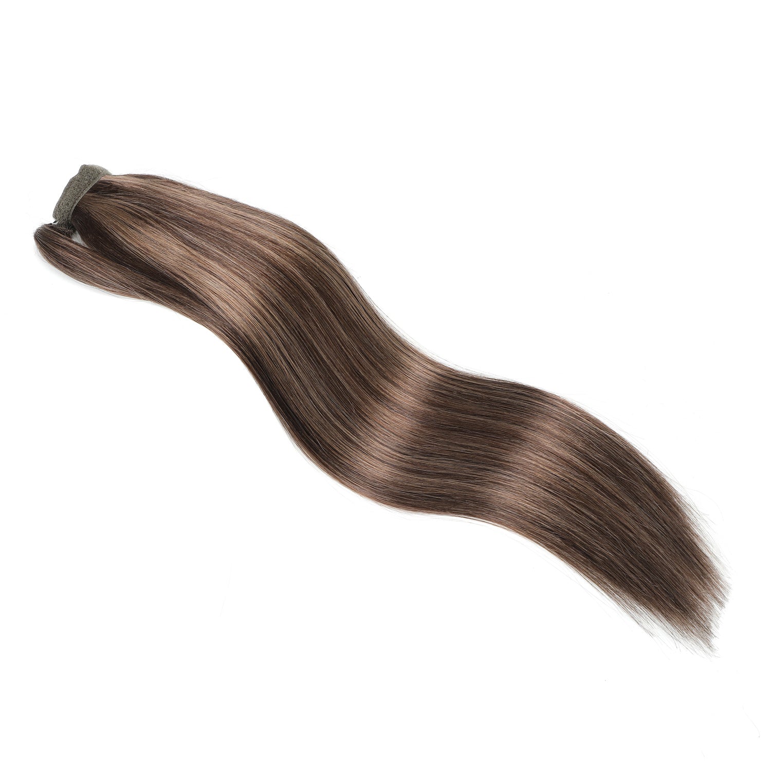 Ponytail Hair Extensions #2c/8a Chocolate and Ash Brown Mix