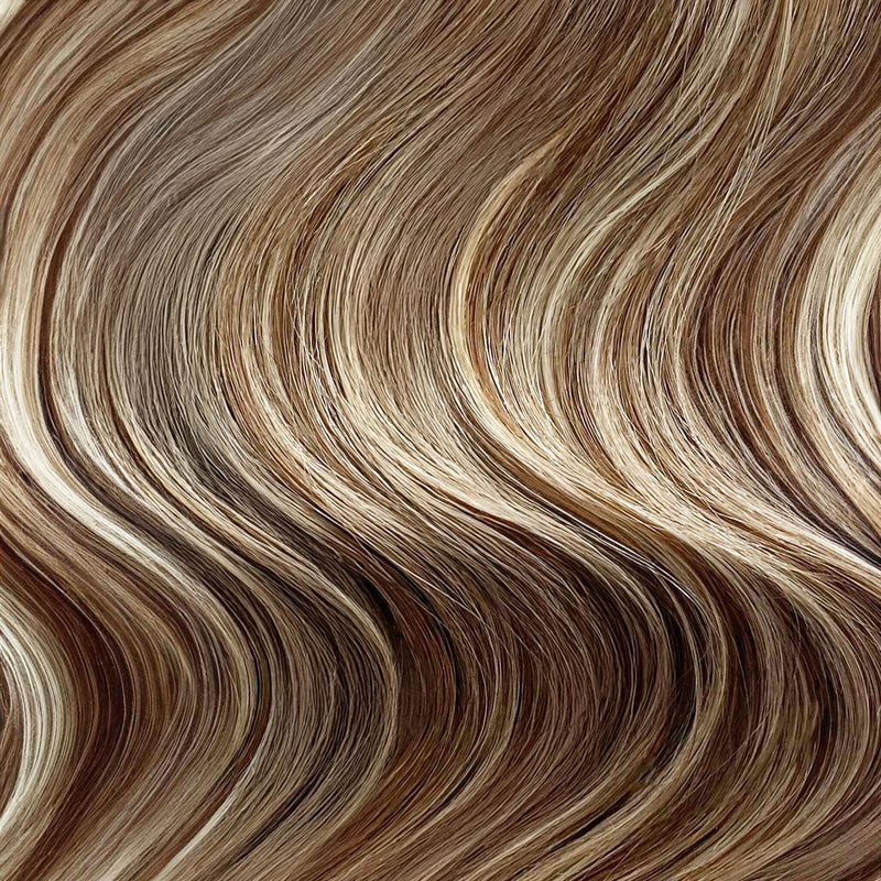 Tape Hair Extensions 25" #6/60 Brown and Platinum Blonde SALE 63 Grams