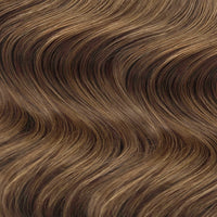 Flat Weft Hair Extensions  #6 Medium Brown 22"