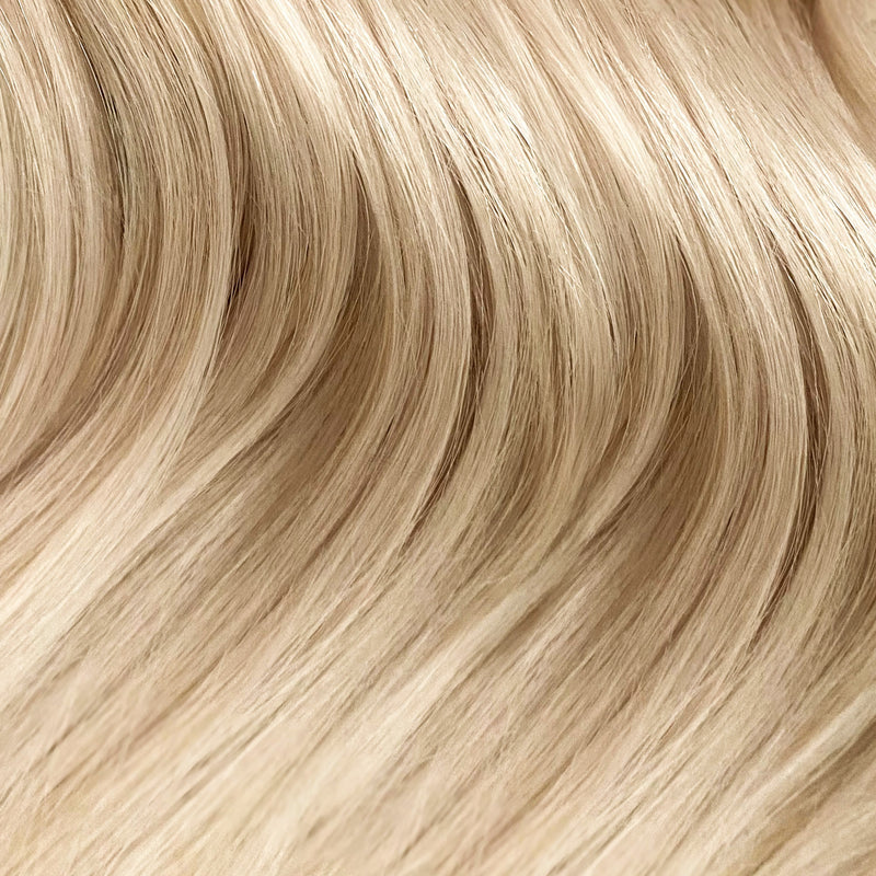Weft Hair Extensions #60b Light Vanilla Blonde