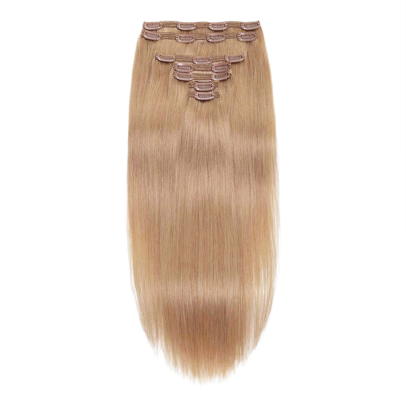 Clip In Hair Extensions 25" #16 Natural Blonde SALE 220 Grams