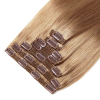 Clip In Hair Extensions 25" #16 Natural Blonde SALE 220 Grams