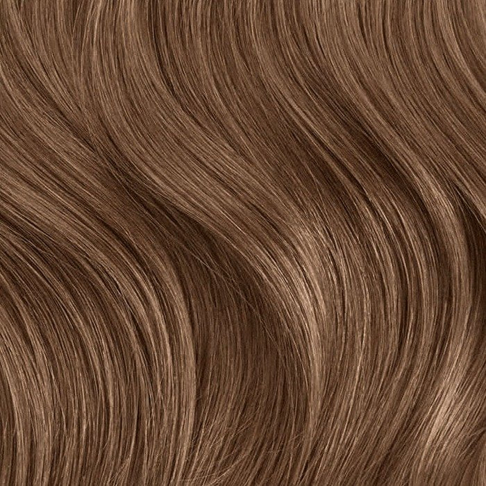 Genius Weft Hair Extensions   #8 Cinnamon Brown