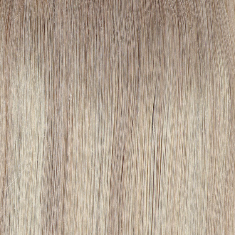 Clip In Hair Extensions 24" #17/17/1001 Dark Ash and Pearl Blonde Mix