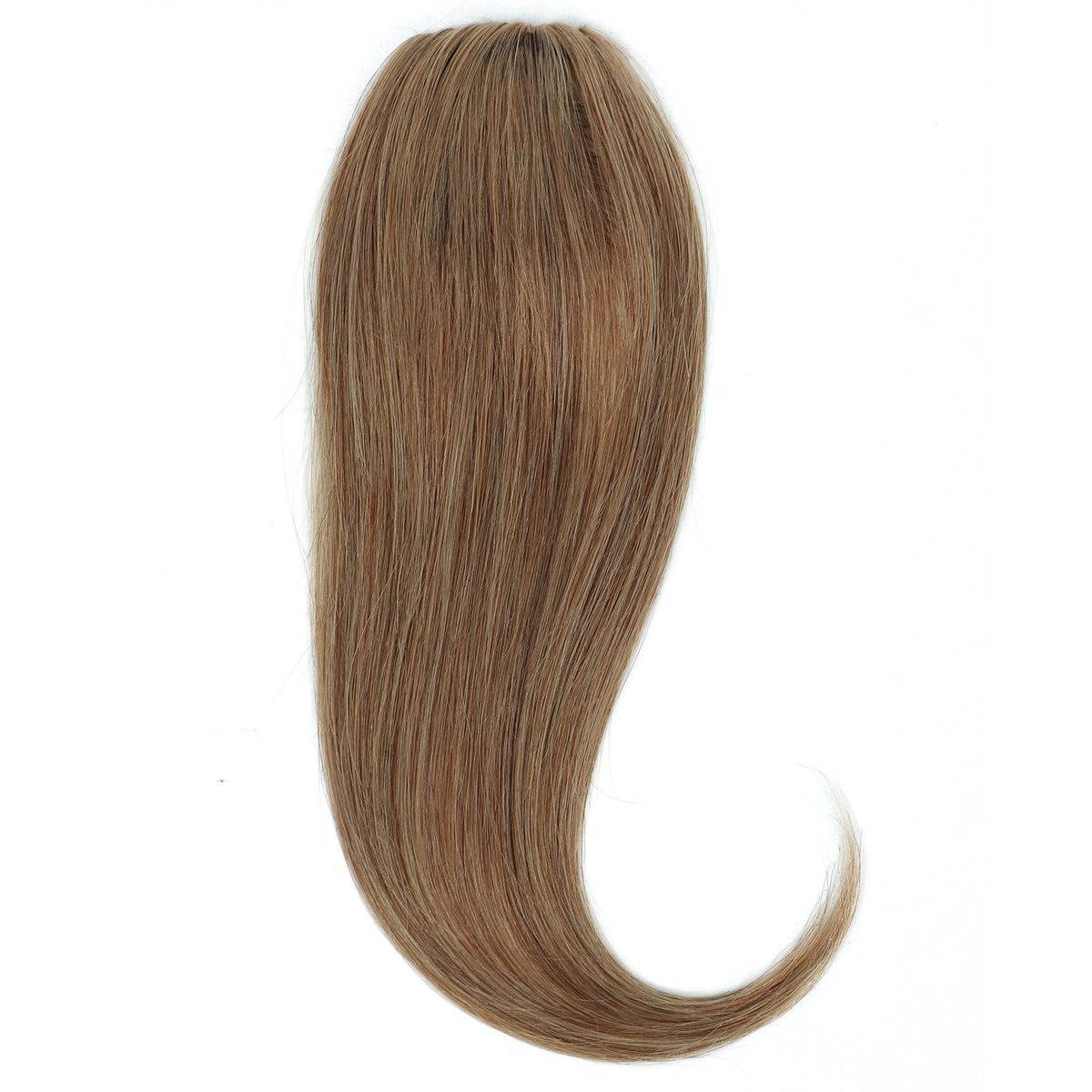 Clip In Volumiser Bangs Layers - Invisible Seamless Topper 1 Pc 12" #12 Dirty Blonde