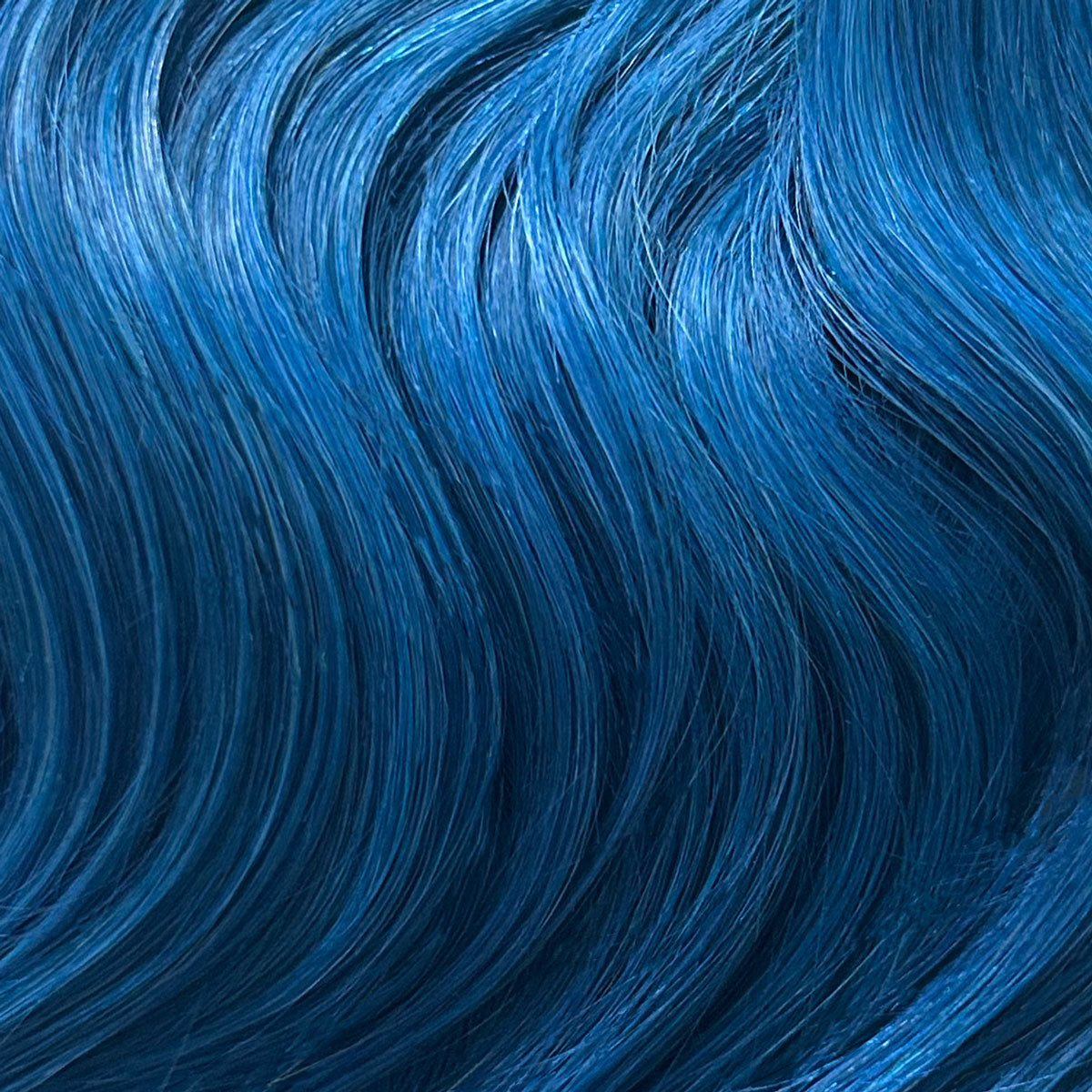 Keratin Bond Hair Extensions 21" #Blue