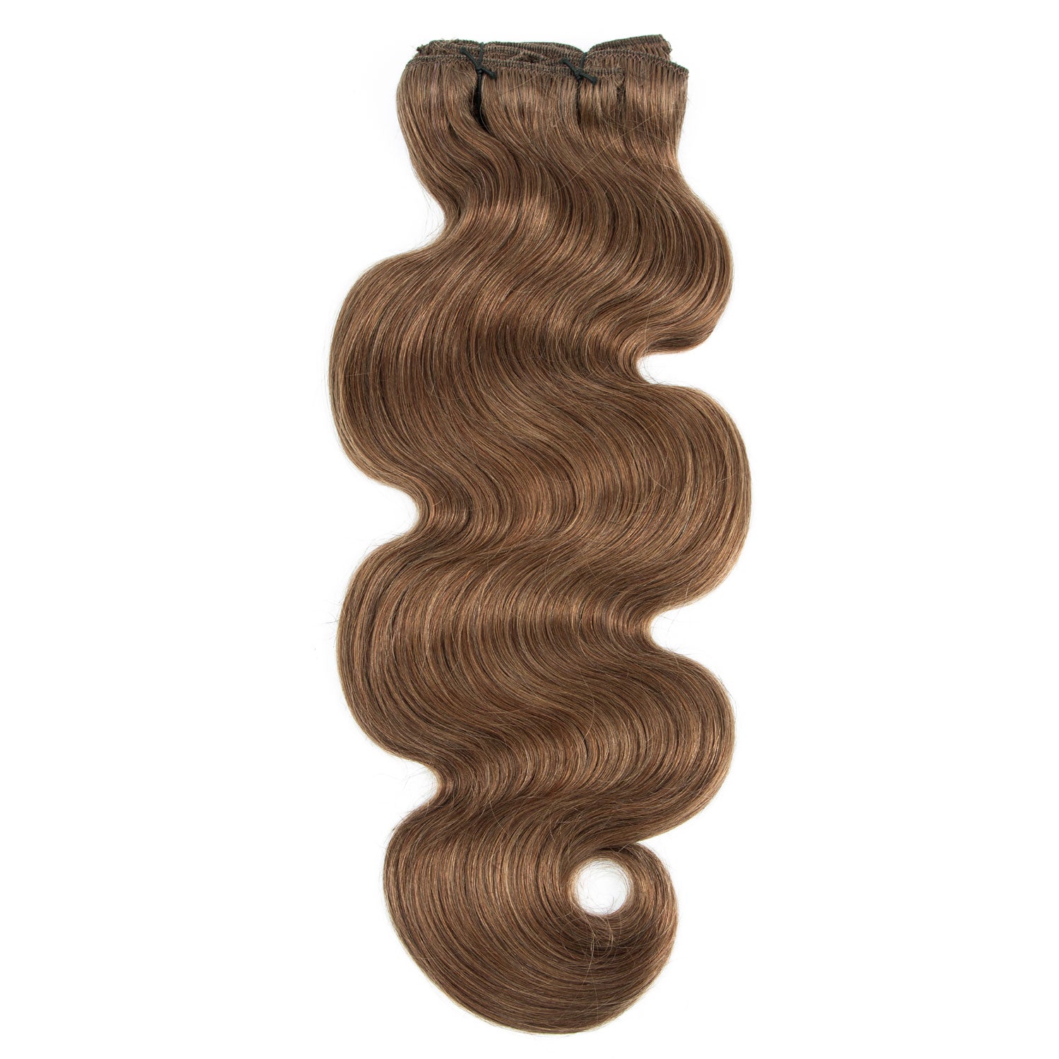 Clip In Wavy Human Hair Extensions #12 Dirty Blonde 22"