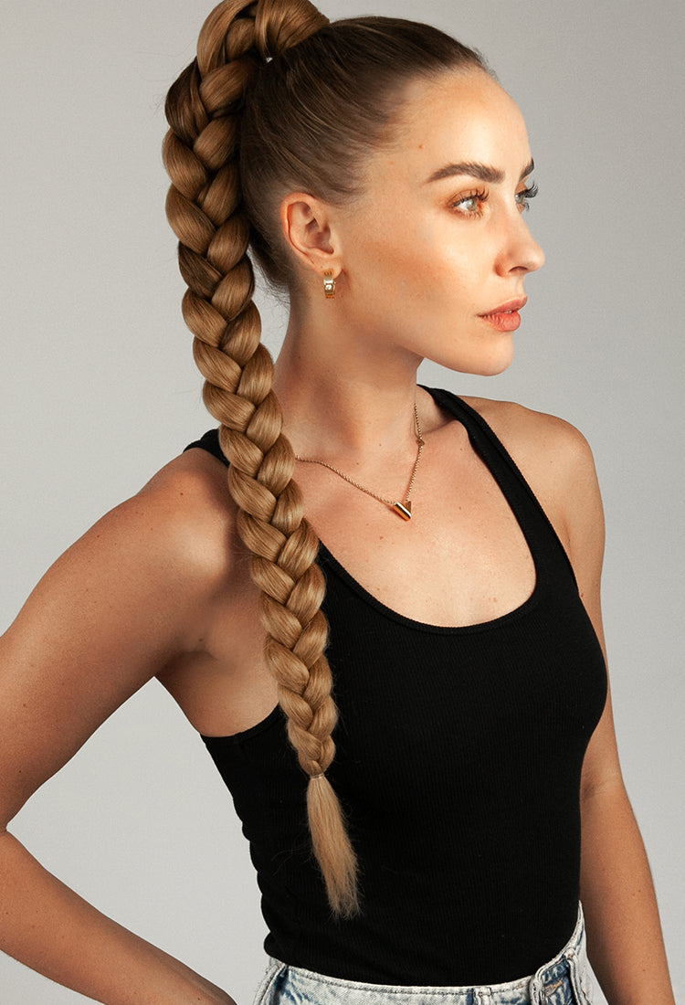 Synthetic Ponytail Braid Extensions