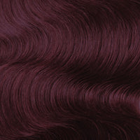 Weft Hair Extensions #99j Burgundy 21"