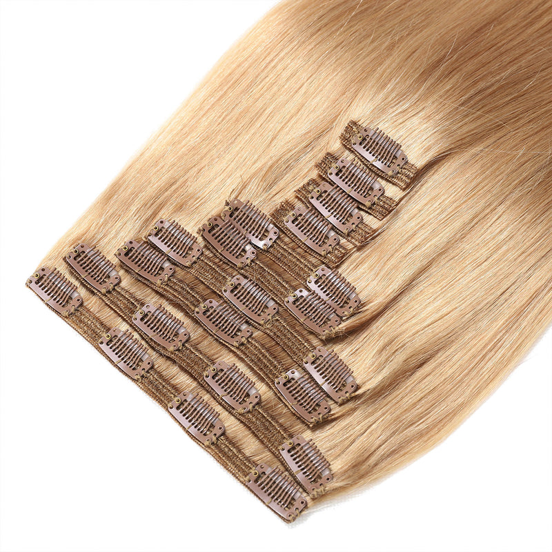 Clip In Hair Extensions 21" #18 Honey Blonde 130 g 21" SALE