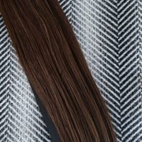 Clip In Hair Extensions Brown 17" SALE