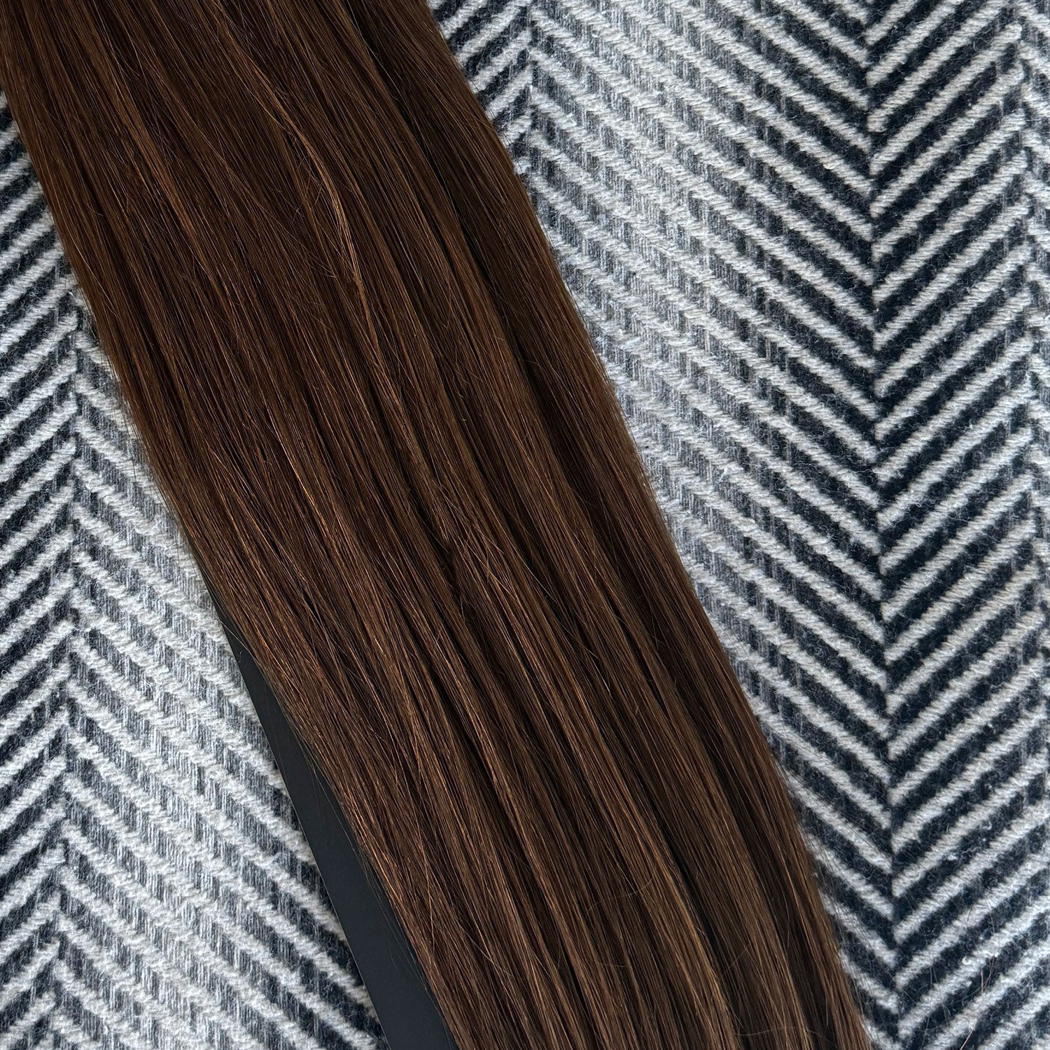 Clip In Hair Extensions Brown 17" SALE