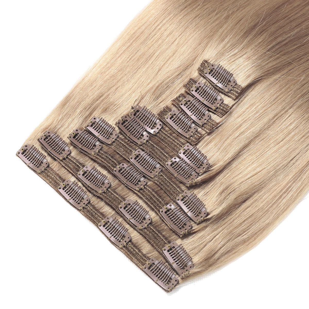Clip In Hair Extensions 24" #16 Natural Blonde