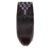 Clip In Hair Extensions #1c Midnight Brown 17"