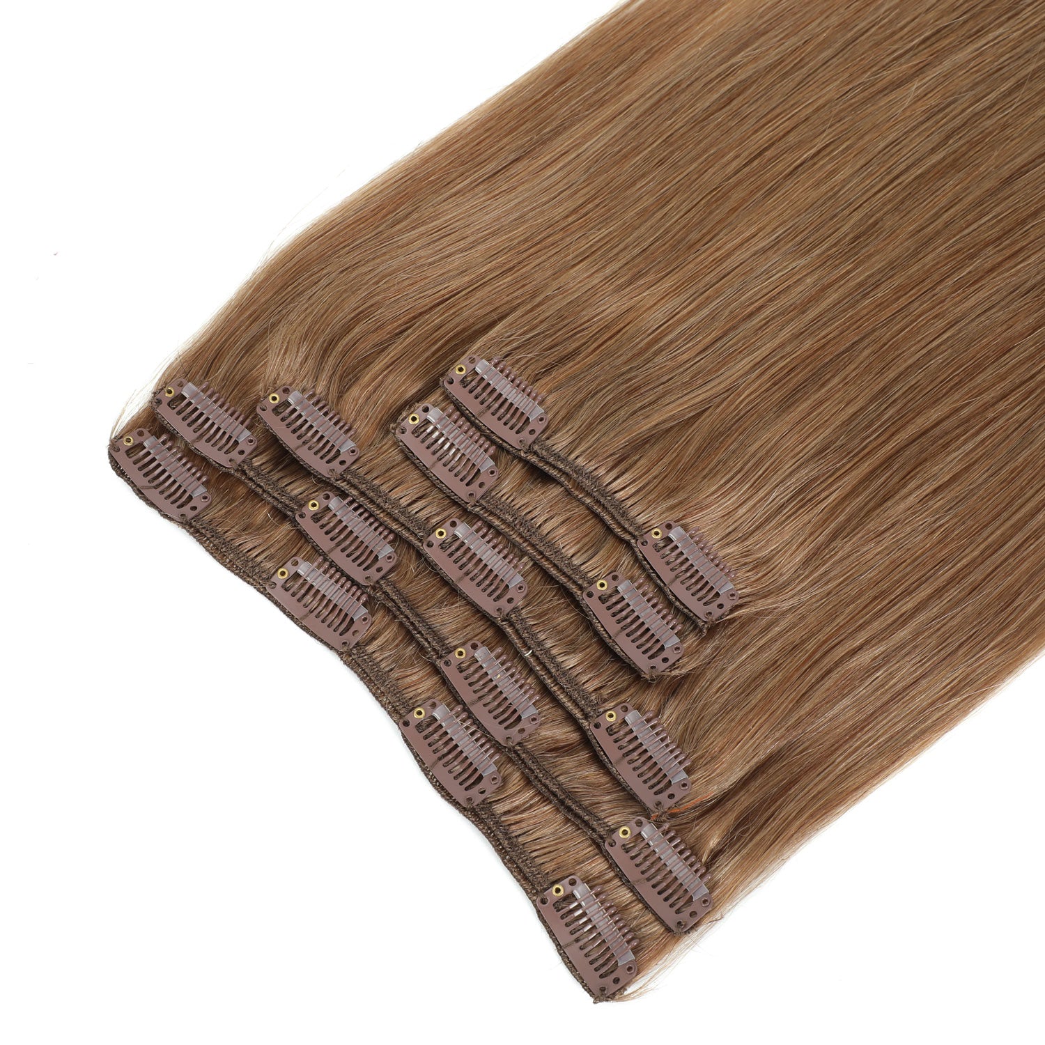 Clip In Hair Extensions #12 Dirty Blonde 13"
