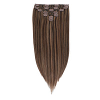 Natural Human Hair Clip In Hair Extensions