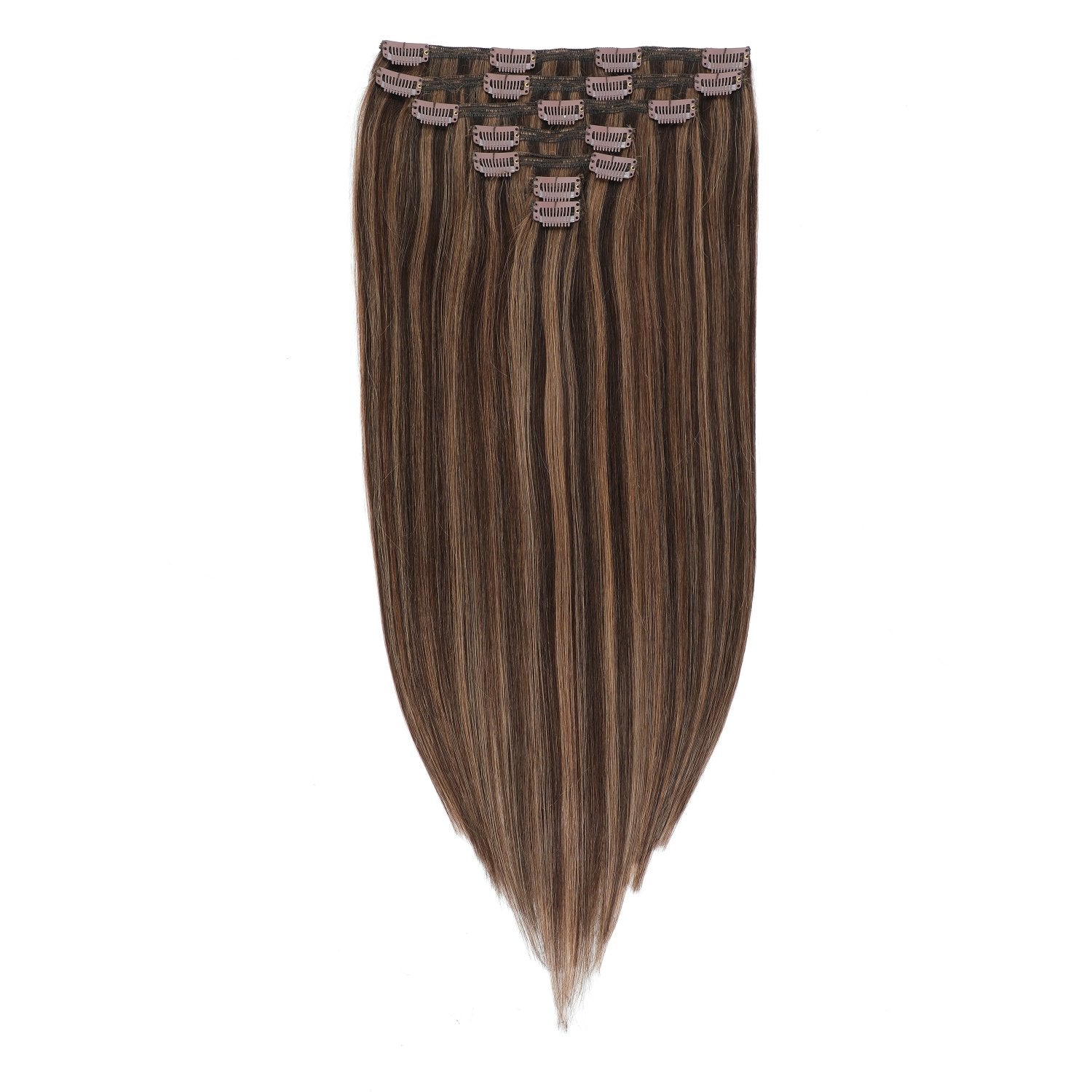 Natural Human Hair Clip In Hair Extensions