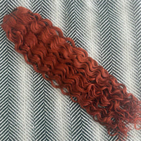 Curly Clip In Hair Extensions 3B #350 Copper SALE 200 Grams