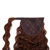 Copper curly ponytail hair extensions