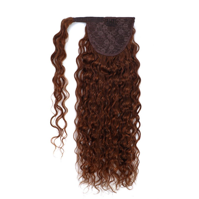 Curly Dark Copper Hair Extension