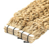 Curly Kinky Tape Hair Extensions 3C #22 Sandy Blonde