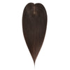 Human Hair Topper #2 Dark Brown