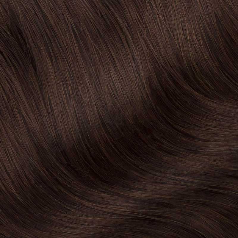 Weft Hair Extensions 25" #2 Dark Brown
