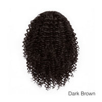 Ponytail Extension Kinky Curly Hair Clip Drawstring Fiber Hair