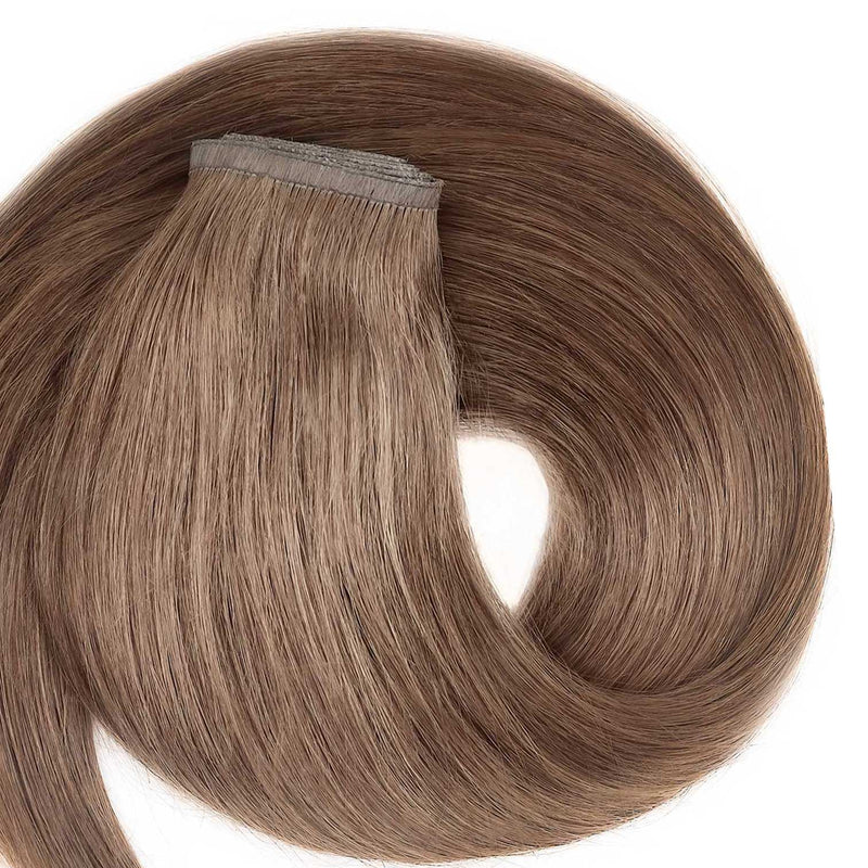 Flat Weft Hair Extensions - #6 Medium Brown 70 Grams SALE