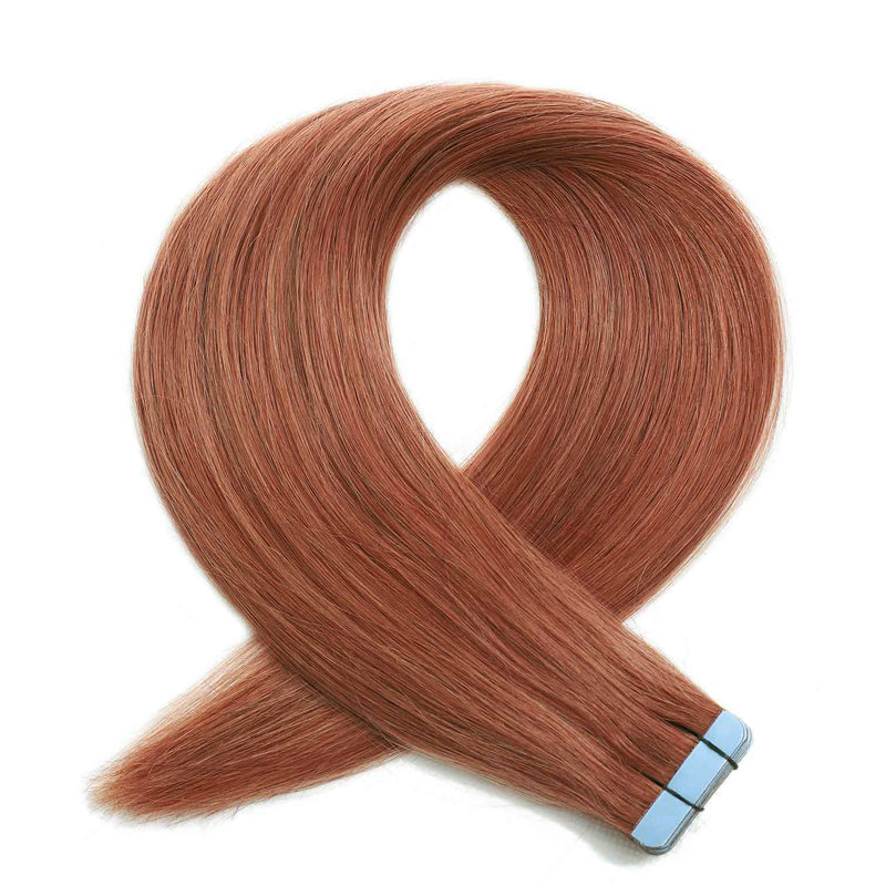 Copper Hair Extensions Human Hair