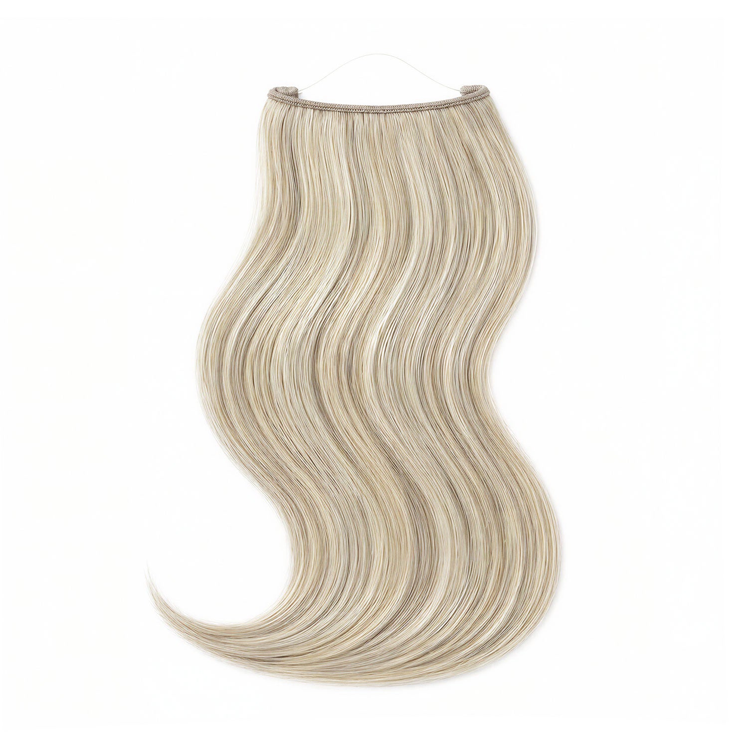 Halo Hair Extensions #18b/1001 Dark Ash and Pearl Blonde Mix
