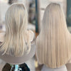 Clip In Hair Extensions 24" #1001 Pearl Blonde