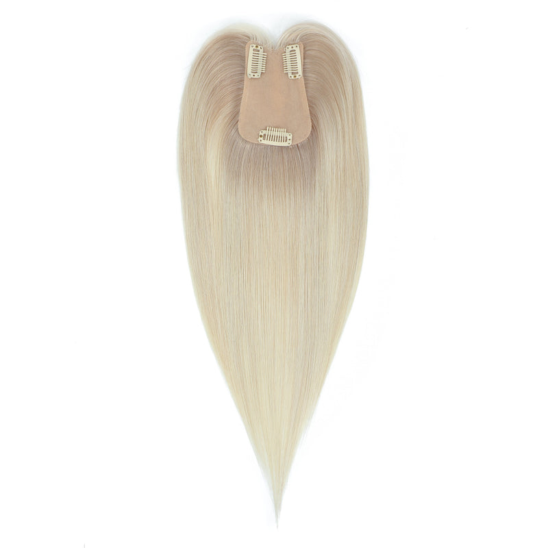 Hair Topper Dark Ash Roots