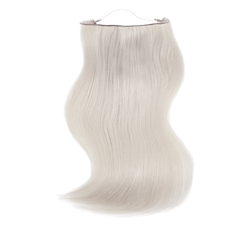 Halo Hair Extensions #60a White Silver Blonde