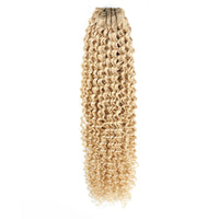 Human Tight Curly Hair Extensions blend naturally with your tight curly hair, adding length and volume. These high-quality extensions provide a seamless and natural-looking finish.