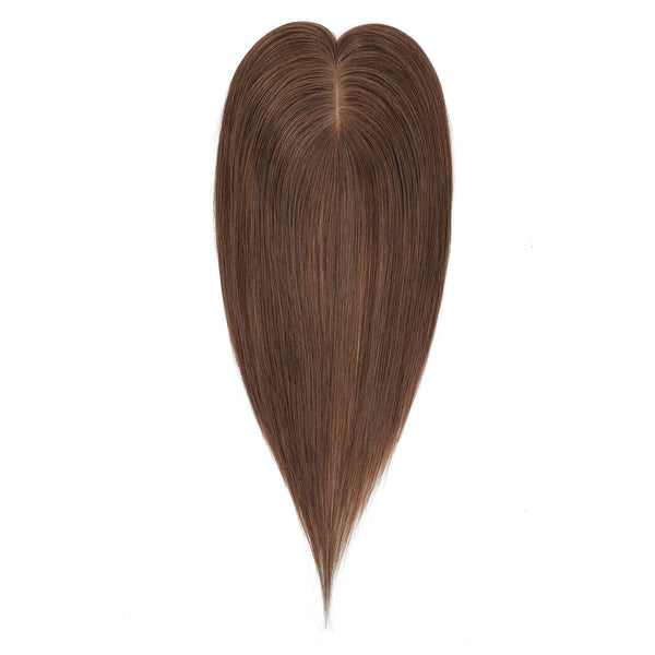 Human Hair Topper #4 Chestnut