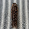 Weft Curly Hair Extensions Water Wave #2/10 Caramel Dark Brown  SALE 70 Grams 17"