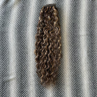 Curly Ponytail Hair Extensions #2/16 Brown & Natural Blonde SALE 22"