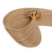 Keratin Bond Hair Extensions 25" #18 Honey Blonde SALE 50 Grams